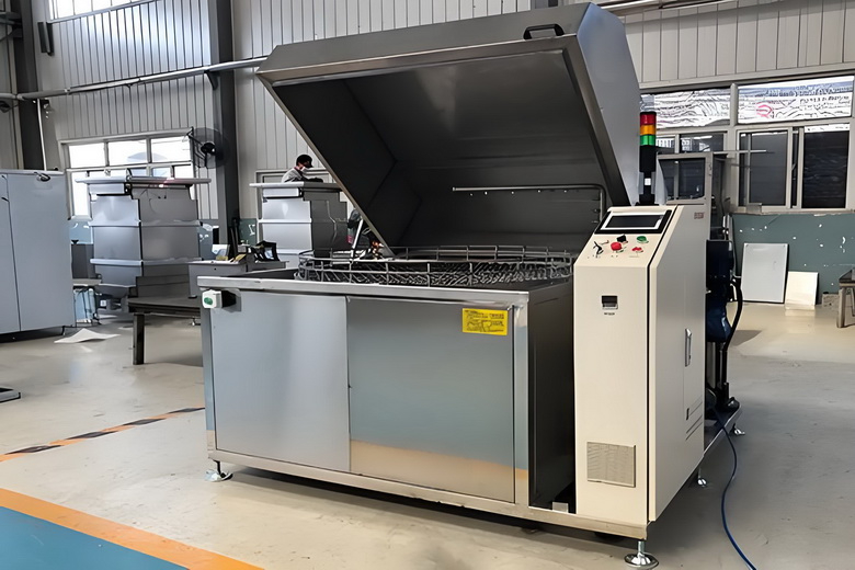 旋转喷淋波峰焊治具板清洗机