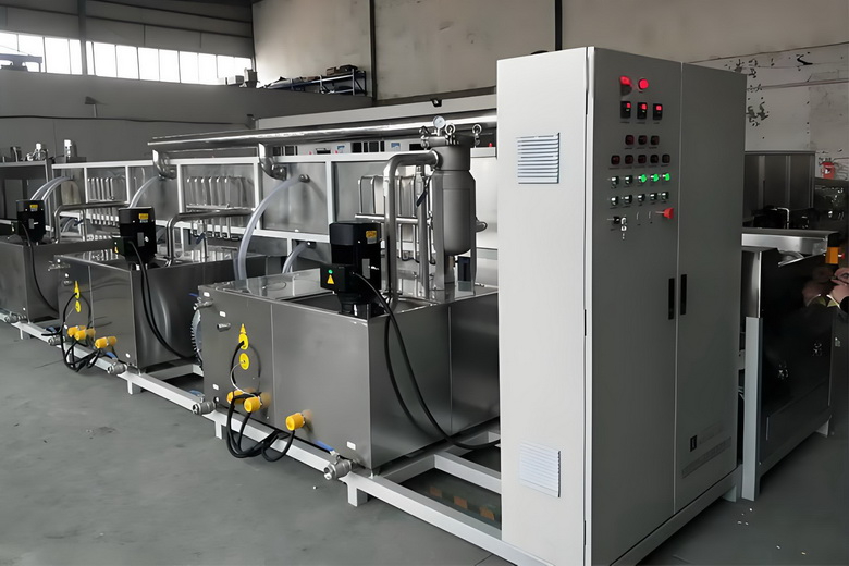 托盘胶框喷淋清洗机