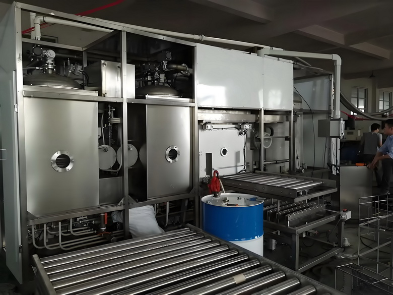 冲压拉伸油单腔真空碳氢清洗机