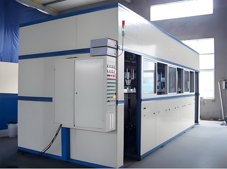 推车型重叠零件转篮真空碳氢清洗机