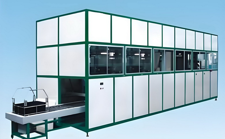 全自动超声波清洗机烘干线