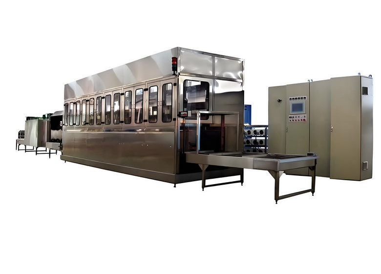 车床铜件超声波清洗烘干线