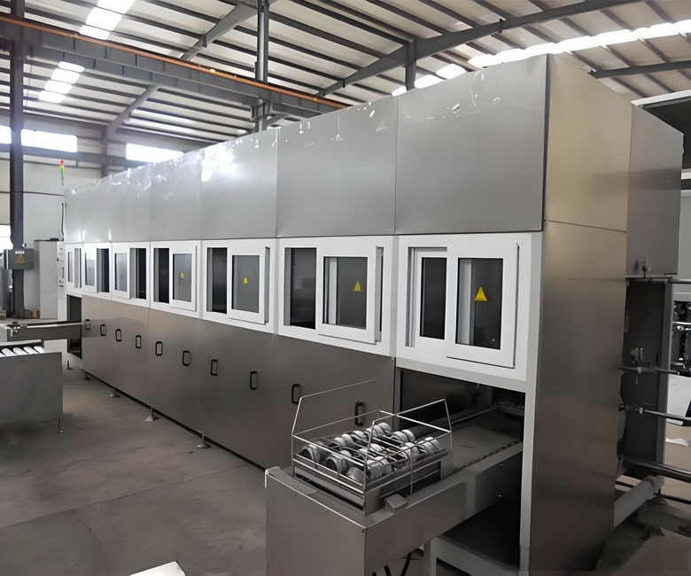 压缩机盖自动清洗机